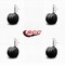 Service Caster 2'' Black Floor Safe Twin Wheel Casters 7/16 Grip Ring Stem , 4PK SCC-GR02S50-TPR-BLK-716176-4 - alternate 2